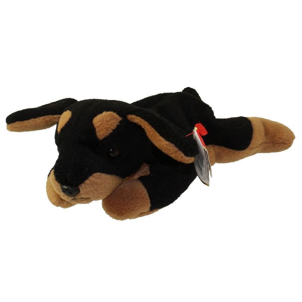 DOBY the Dog Ty Beanie Baby Retired Vintage Beanbag Plush - New with Tags