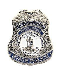 Virginia State Police Lapel Pin - Virginia Department State Police VSP - Enamel Pin Backpack Tie Shirt Trading Button Pinback Craft Supply