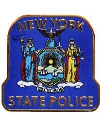 New York State Police Lapel Pin - New York State Trooper NYSP - Enamel Pin Backpack Tie Shirt Trading Button Pinback Craft Supply