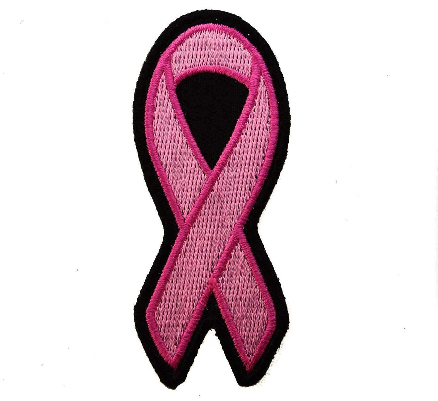 PINK RIBBON Breast Cancer Medium Awareness Embroidered Patch Craft Supply