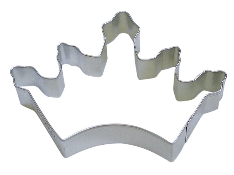 PRINCESS CROWN Cookie Cutter Metal 5 Inches - Stencil Fondant Dress Princess Ball Dancing Craft Supply
