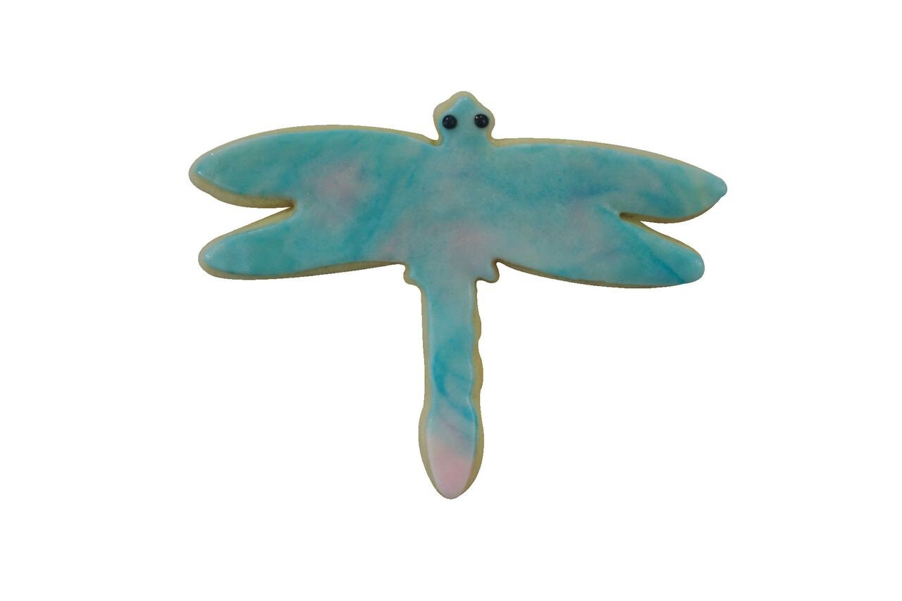 DRAGONFLY Cookie Cutter Metal 4 Inches - Stencil Fondant Craft Supply
