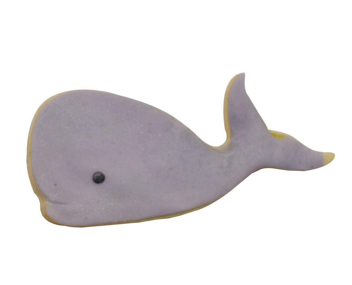WHALE Cookie Cutter Metal 4 Inches - Stencil Fondant