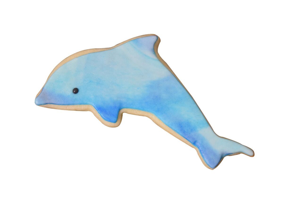 DOLPHIN Cookie Cutter Metal 4.5 Inches - Stencil Fondant Craft Supply