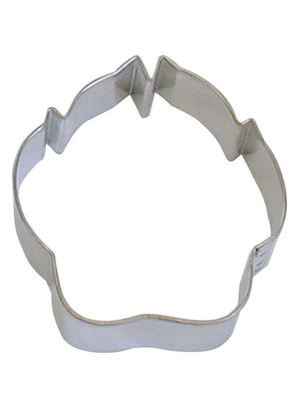DOG PAW Cookie Cutter Metal 3 Inches - Stencil Fondant Craft Supply