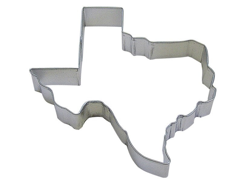 TEXAS Cookie Cutter State Metal 5 Inches - Stencil Fondant Craft Supply