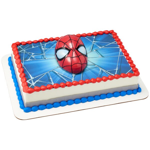 SPIDER-MAN Cake Topper Ultimate Light Up Eyes Cake Decoration Decoset Birthday