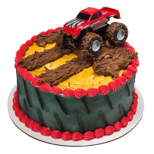 MONSTER TRUCK Cake Topper Cake Decoration Birthday Decoset