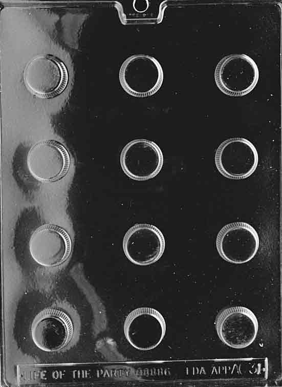 SMALL PEANUT BUTTER Cup Chocolate Candy Mold Craft Supply