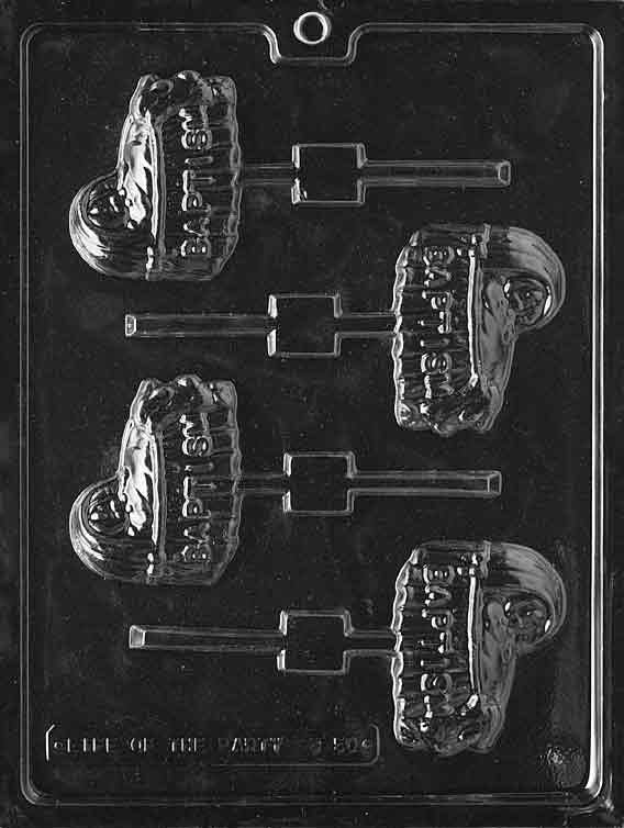 BAPTISM BASSINET Baby Chocolate Candy Mold Craft Supply