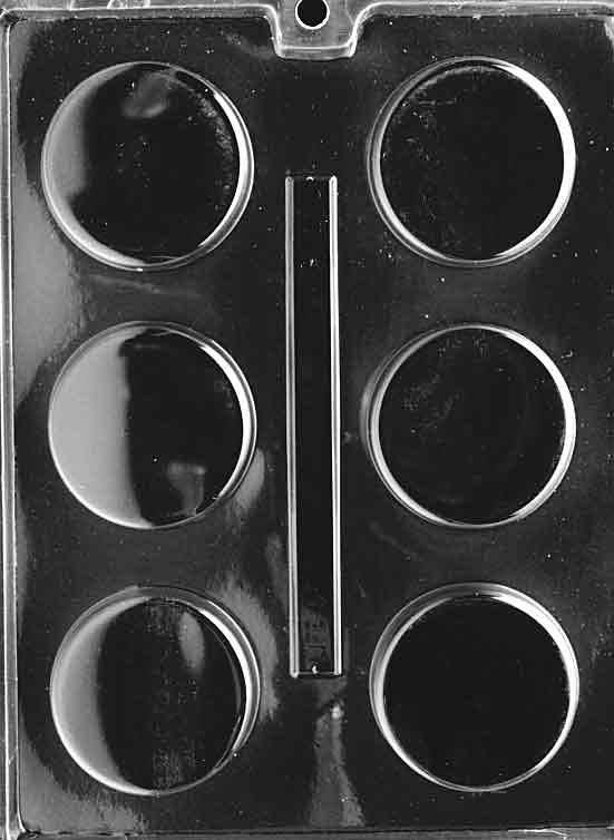 TRUFFLE CIRCLES Chocolate Candy Mold Craft Supply