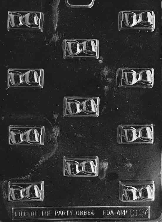 BOW PACKAGE Christmas Chocolate Candy Mold Craft Supply