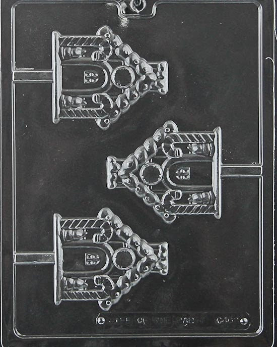 GINGERBREAD HOUSE Lolly Sucker Chocolate Candy Mold Craft Supply