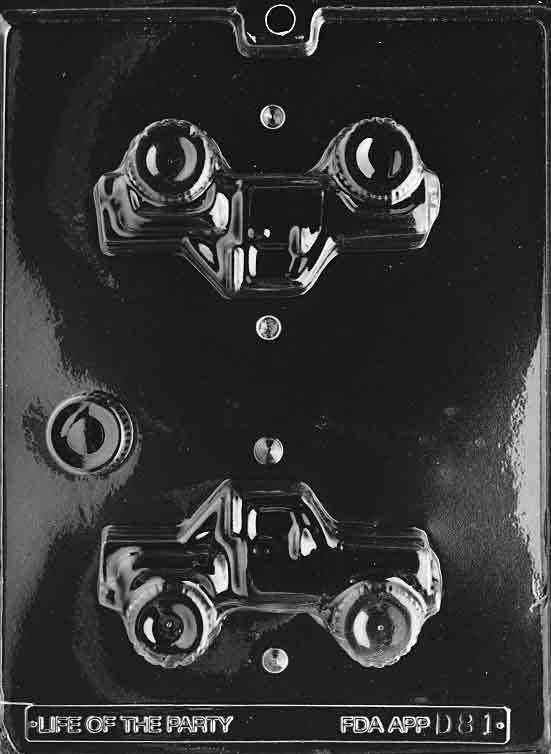 3D 4X4 TRUCK Chocolate Candy Mold Craft Supply