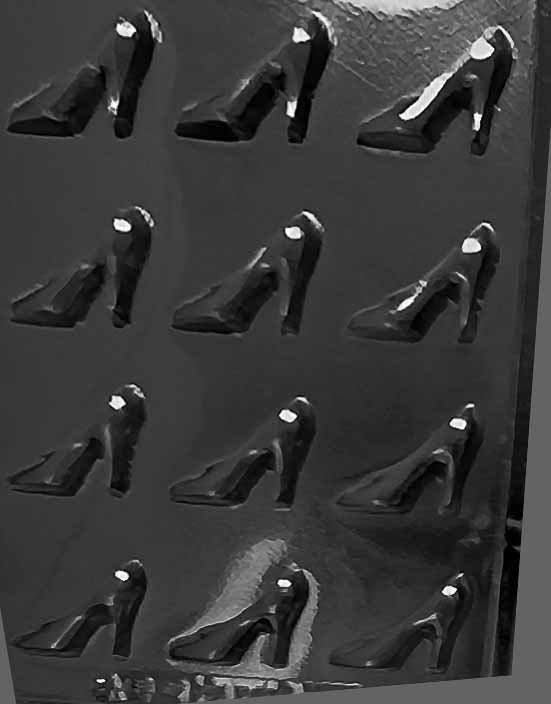 HIGH HEEL SHOES Bite Size Chocolate Candy Mold Craft Supply