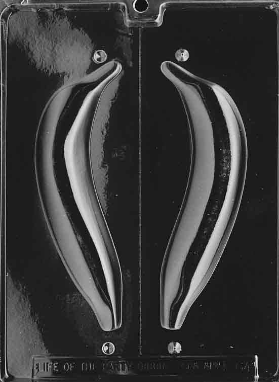 3D BANANA Chocolate Candy Mold