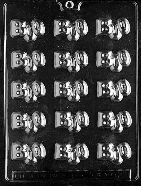 BITE SIZE BOO'S Halloween Chocolate Candy Mold Craft Supply