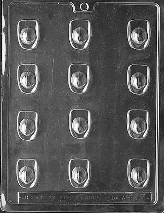 FIREMAN'S HAT FIREFIGHTER Chocolate Candy Mold Craft Supply