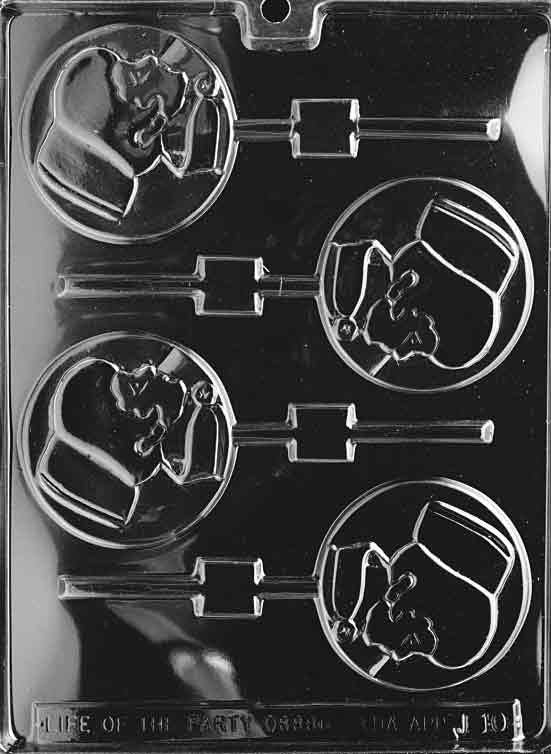 NURSE LOLLY Sucker Chocolate Candy Mold Craft Supply