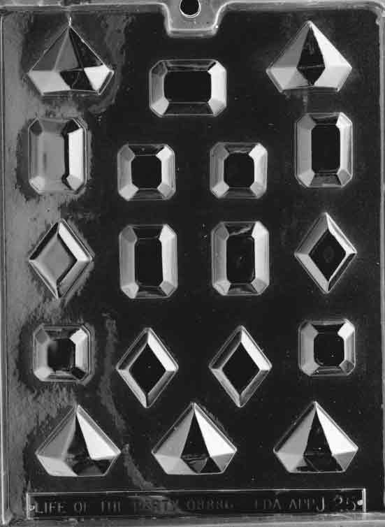 JEWELS Chocolate Candy Mold Craft Supply