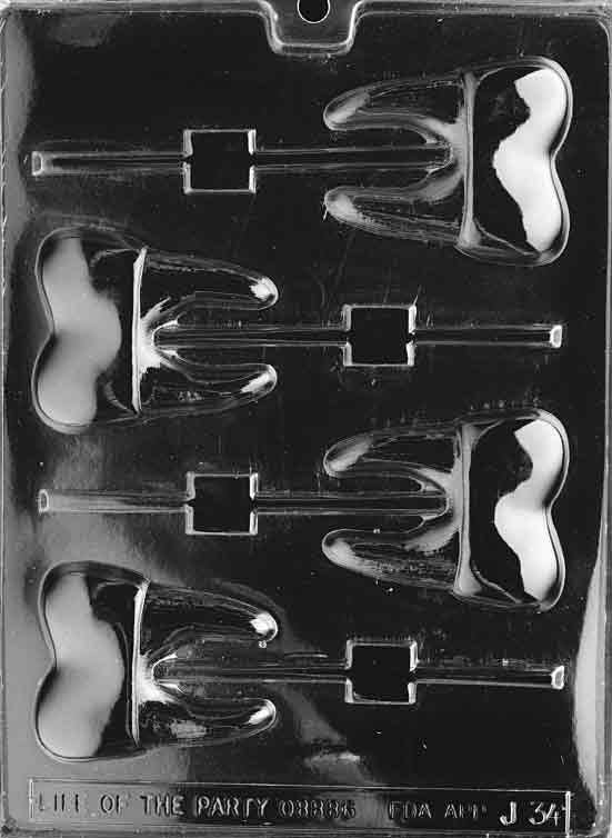 TOOTH LOLLY Sucker Chocolate Candy Mold Craft Supply