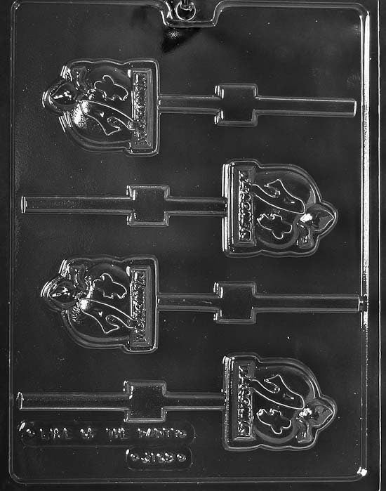 TEACHER A+ On APPLE LOLLY Sucker Chocolate Candy Mold Craft Supply