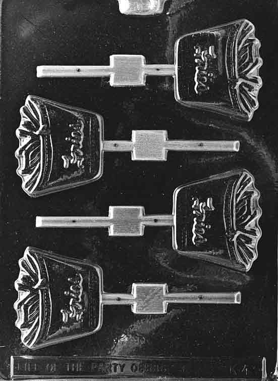 FRIES LOLLY Sucker Chocolate Candy Mold Craft Supply