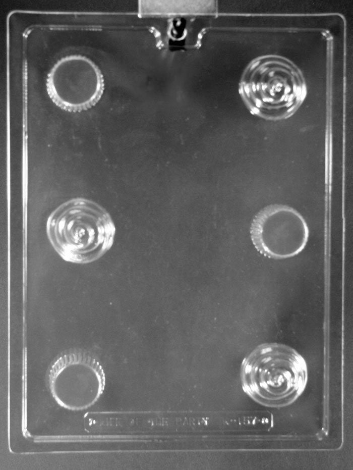 SMALL 3-D CUPCAKE Chocolate Candy Mold Craft Supply
