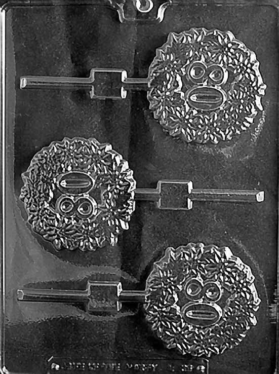 80TH ANNIVERSARY LOLLY Sucker Chocolate Candy Mold