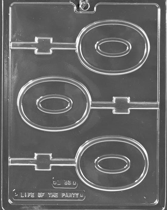 NUMBER 0 SUCKER Chocolate Candy Mold Craft Supply