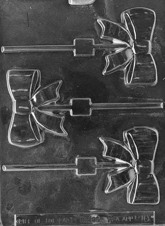 RIBBON POP Sucker Lolly Chocolate Candy Mold Craft Supply
