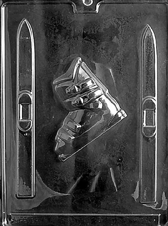 SKIS & BOOTS SKIING Chocolate Candy Mold Craft Supply