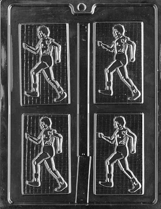 MALE JOGGER Chocolate Candy Mold Craft Supply
