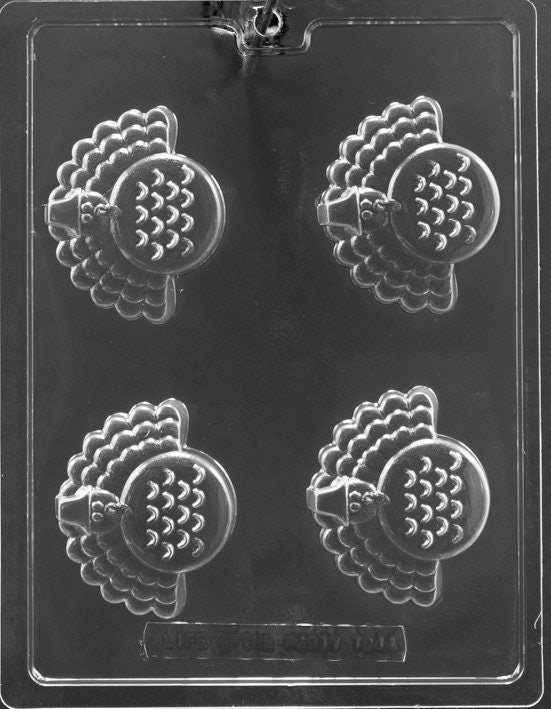 TURKEY COOKIE Thanksgiving Chocolate Candy Mold