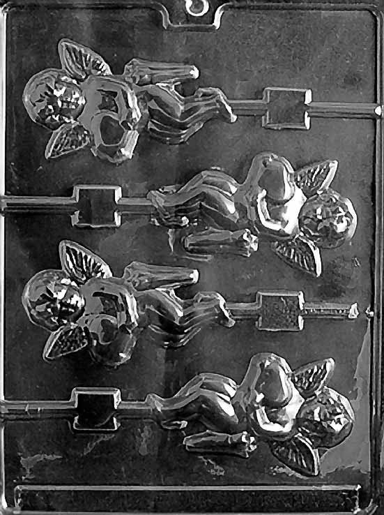 CUPID LOLLY Valentines Sucker Chocolate Candy Mold Craft Supply