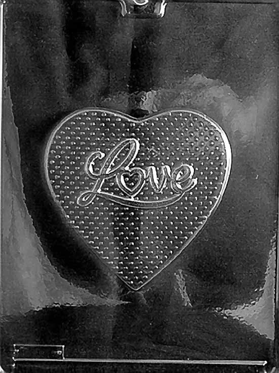 LOVE HEART Valentines Chocolate Candy Mold Craft Supply
