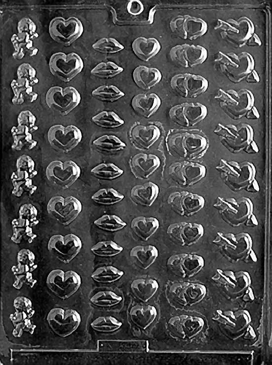 TINY VALENTINE Valentines Chocolate Candy Mold Craft Supply