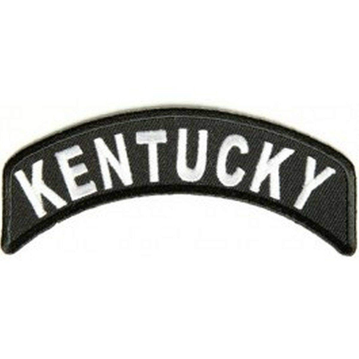 KENTUCKY STATE Rocker Biker Motorcycle Embroidered Patch Craft Supply
