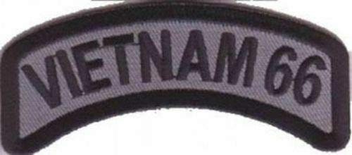 VIETNAM 1966 Rocker Military VET Veteran Embroidered Patch Craft Supply