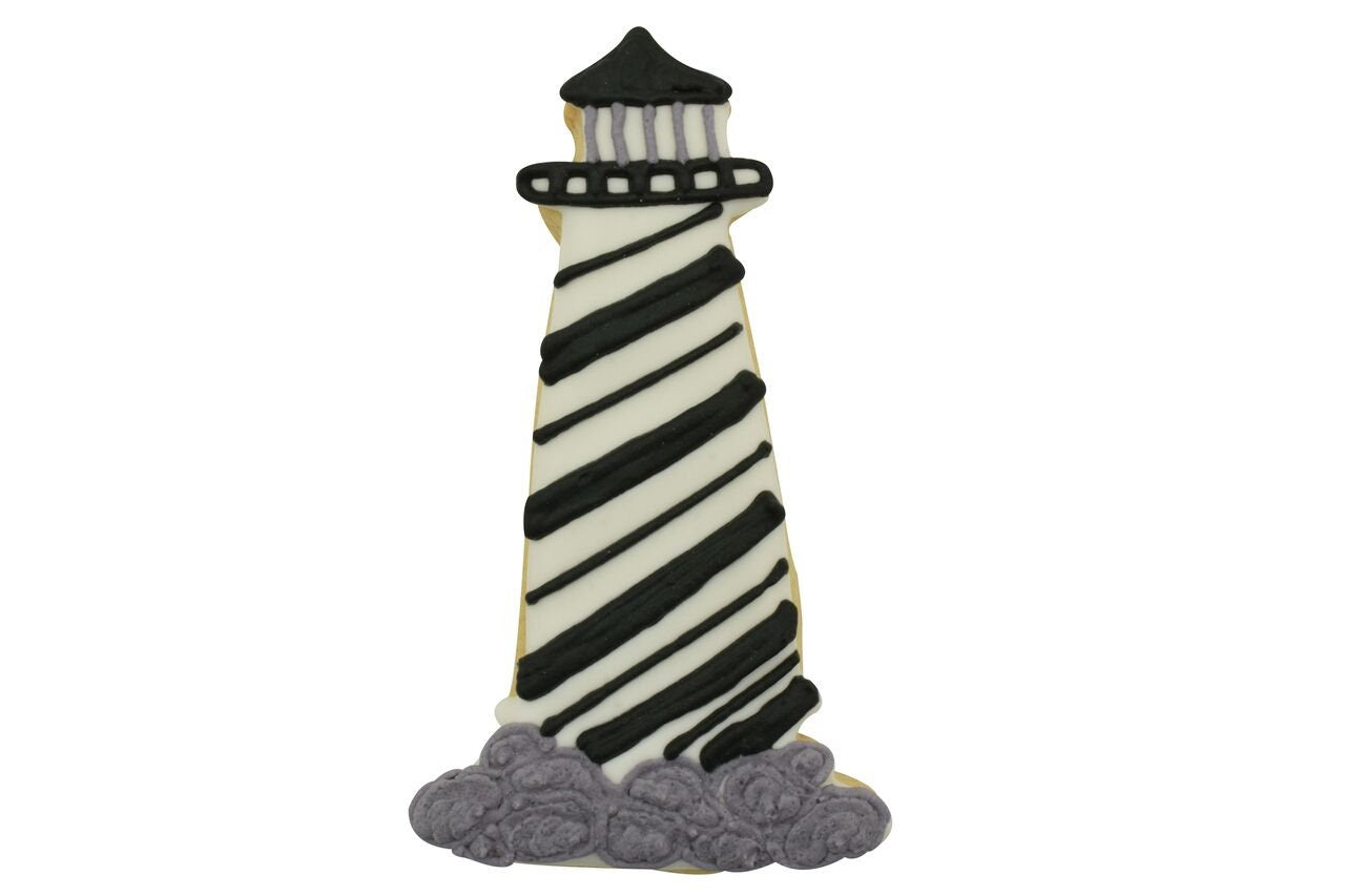 LIGHTHOUSE Cookie Cutter Metal 4.5 Inches - Pirate Ship Nautical Sea Fish Ocean Stencil Fondant Craft Supply