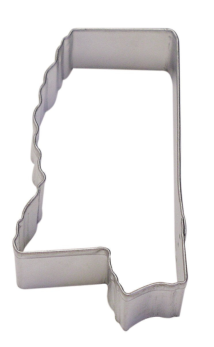 MISSISSIPPI Cookie Cutter State Metal 3.5 Inches - Stencil Fondant Craft Supply