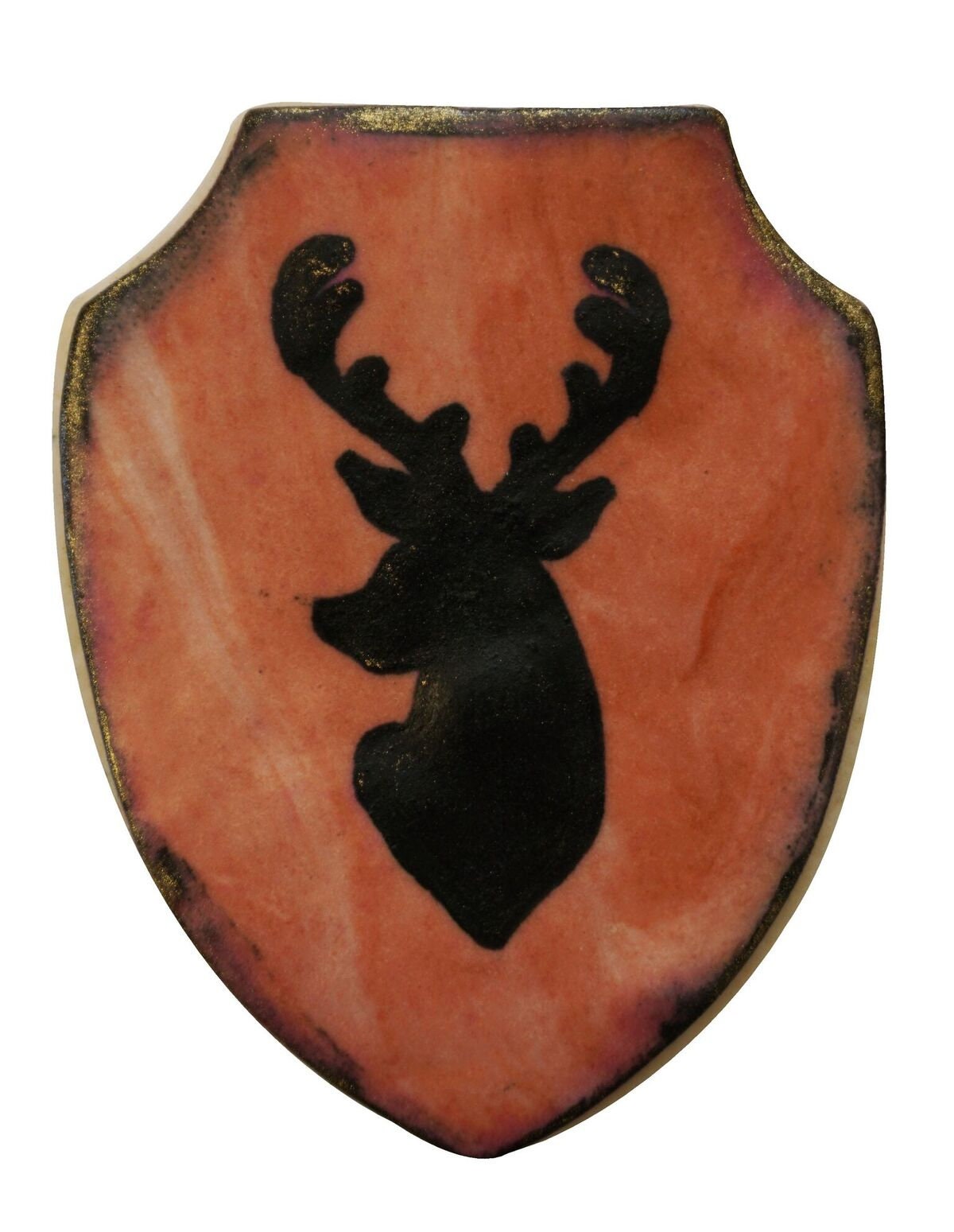SHIELD PLAQUE Cookie Cutter Metal 4 Inches - Castle Party Stencil Fondant Craft Supply