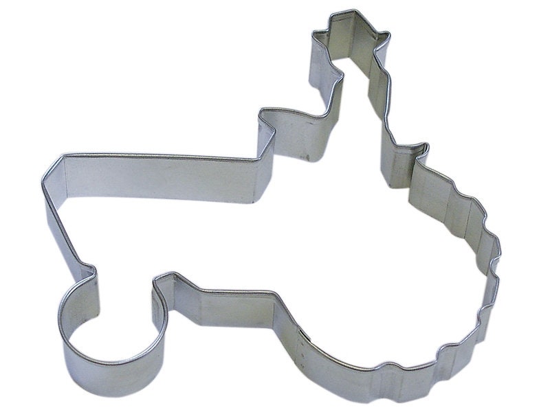 TRACTOR Cookie Cutter Metal 5 Inches - Stencil Fondant Farm Deere Farmer Craft Supply