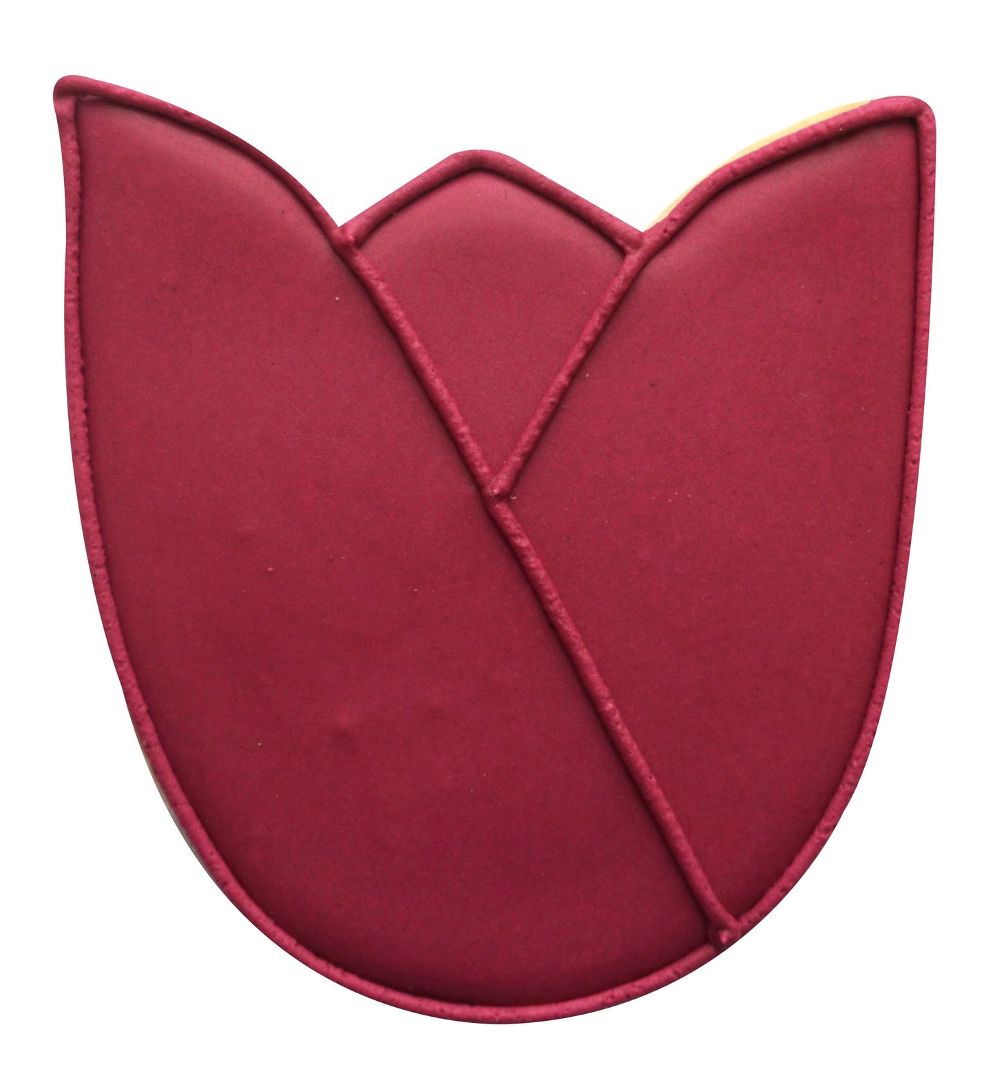 TULIP BLOOM Cookie Cutter Metal 2.75 Inches - Stencil Fondant Spring Flower Summer Bloom Craft Supply