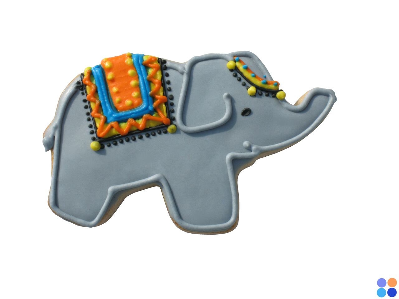 ELEPHANT Cookie Cutter Metal 3 Inches - Stencil Fondant Republican Zoo Animal Craft Supply
