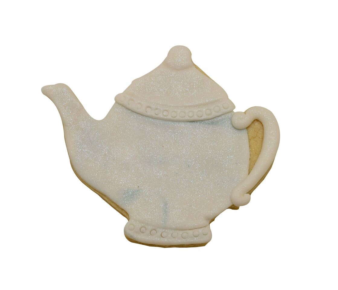 TEA POT Cookie Cutter Metal 3.75 Inches - Stencil Fondant Craft Supply