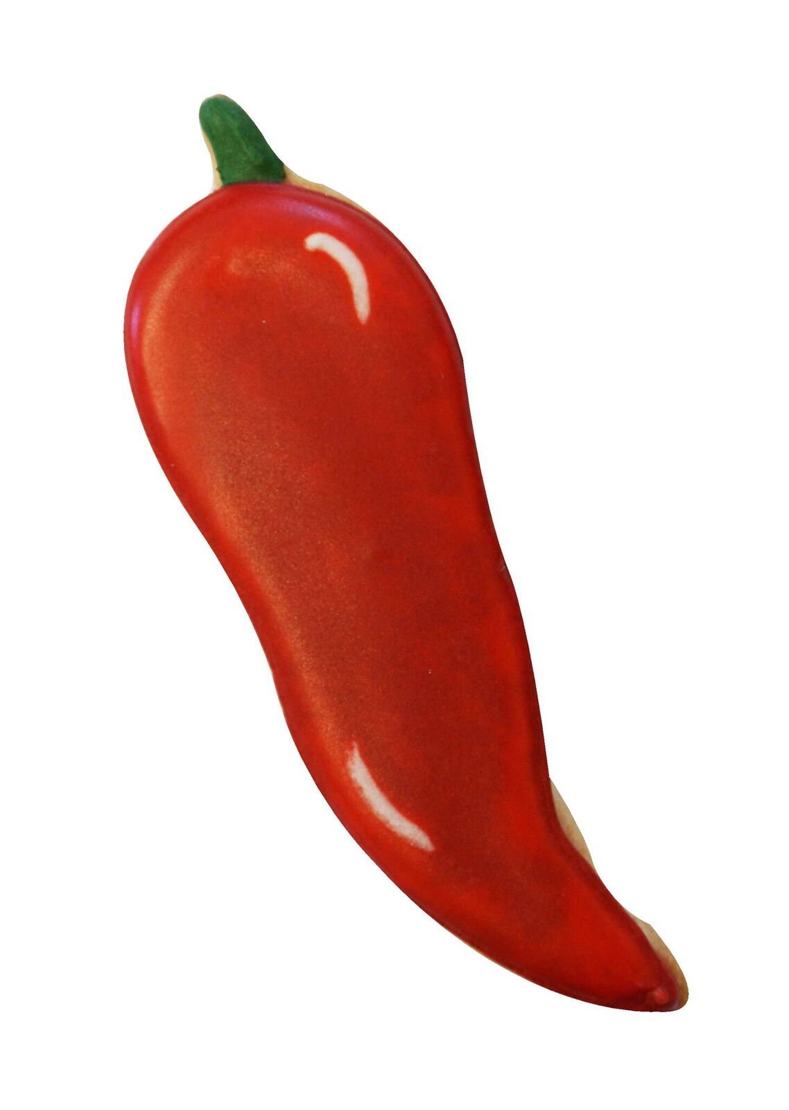 CHILI PEPPER Cookie Cutter Metal 3.5 Inches - Stencil Fondant