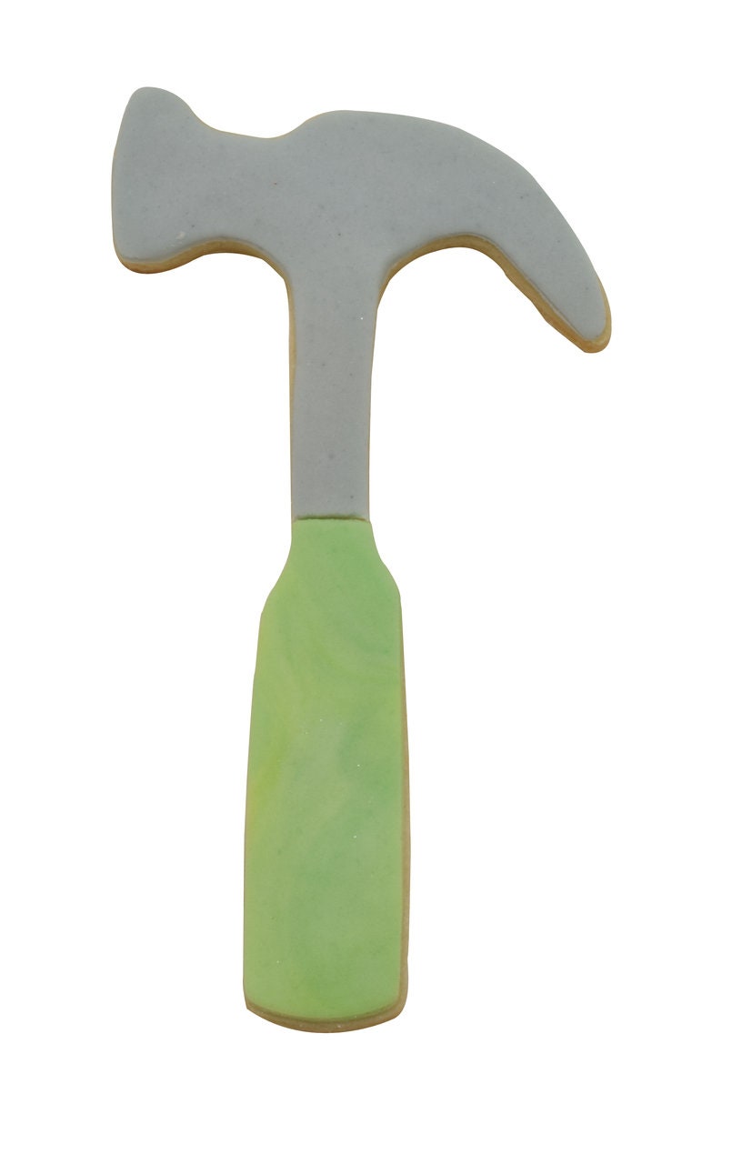 HAMMER Cookie Cutter Metal 4.5 Inches - Stencil Fondant Craft Supply