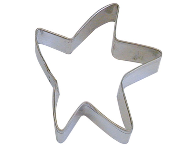FOLK STAR Cookie Cutter Metal 3 Inches - Stencil Fondant Craft Supply