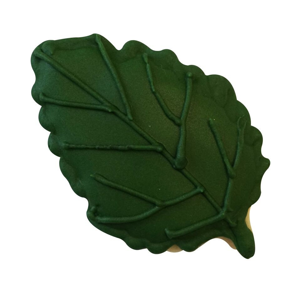 MINI ASPEN LEAF Cookie Cutter Metal 1.75 Inches - Stencil Fondant